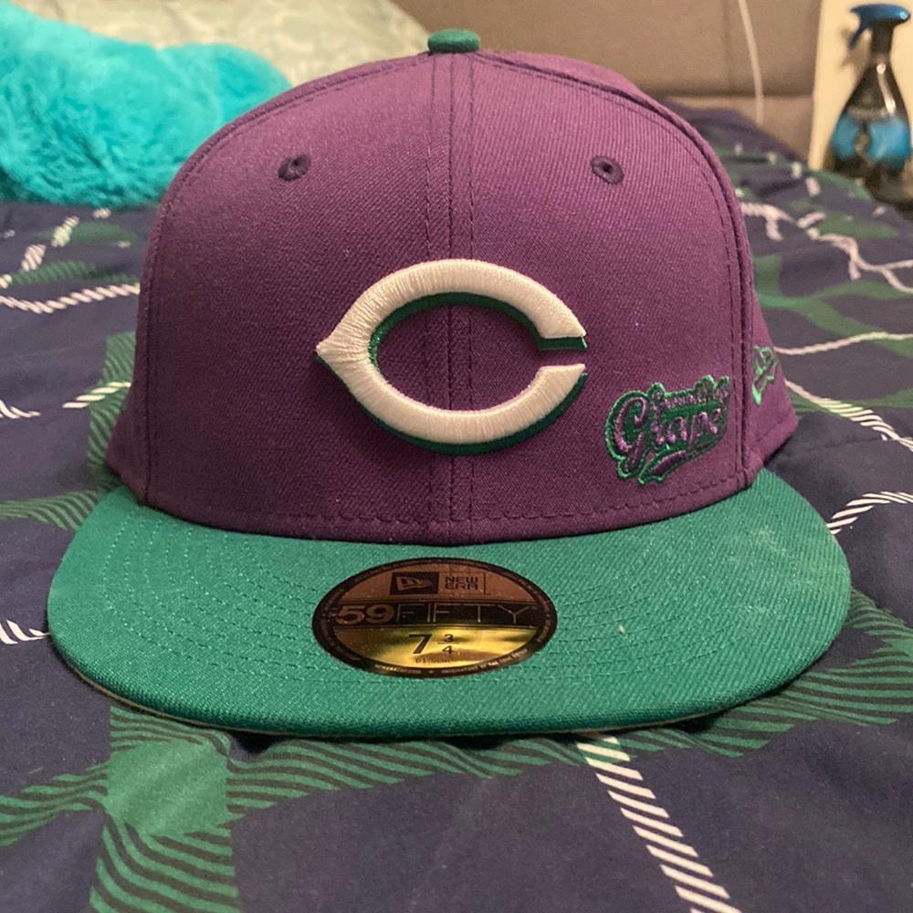 Baseball Reds Hat Purple Colorway